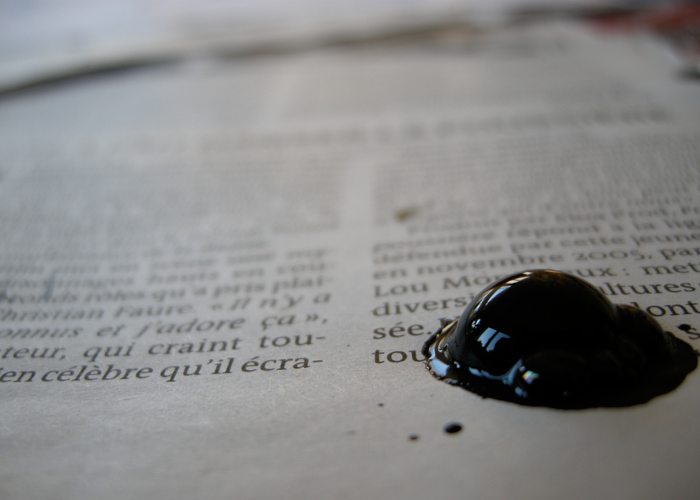 Instant encre