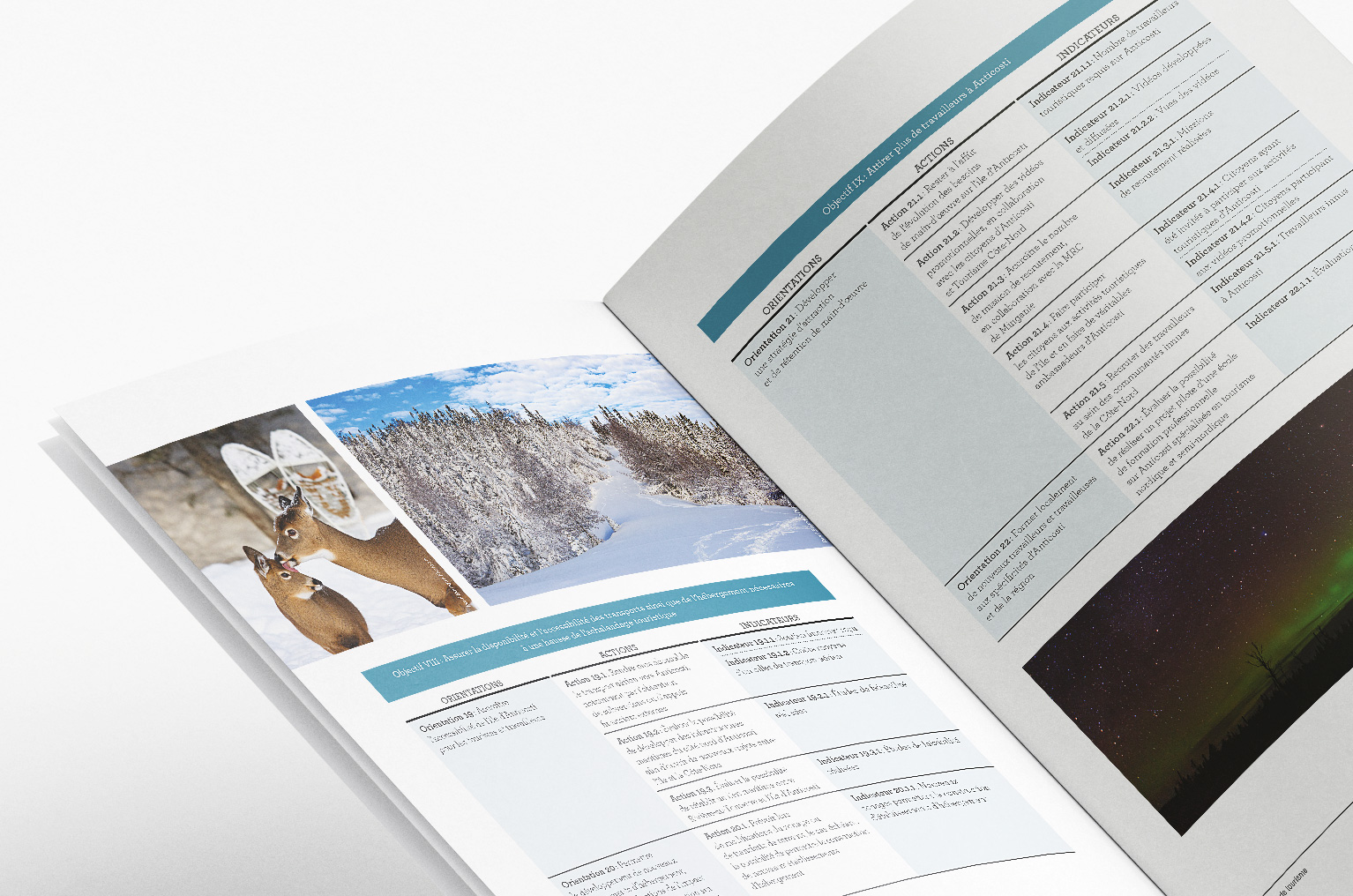 Intérieur brochure Municipalité de l'Île-d'Anticosti