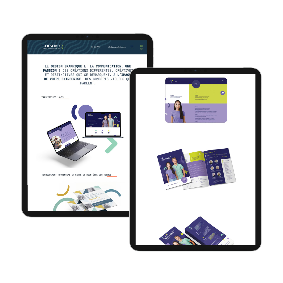 Corsaire Design site Internet