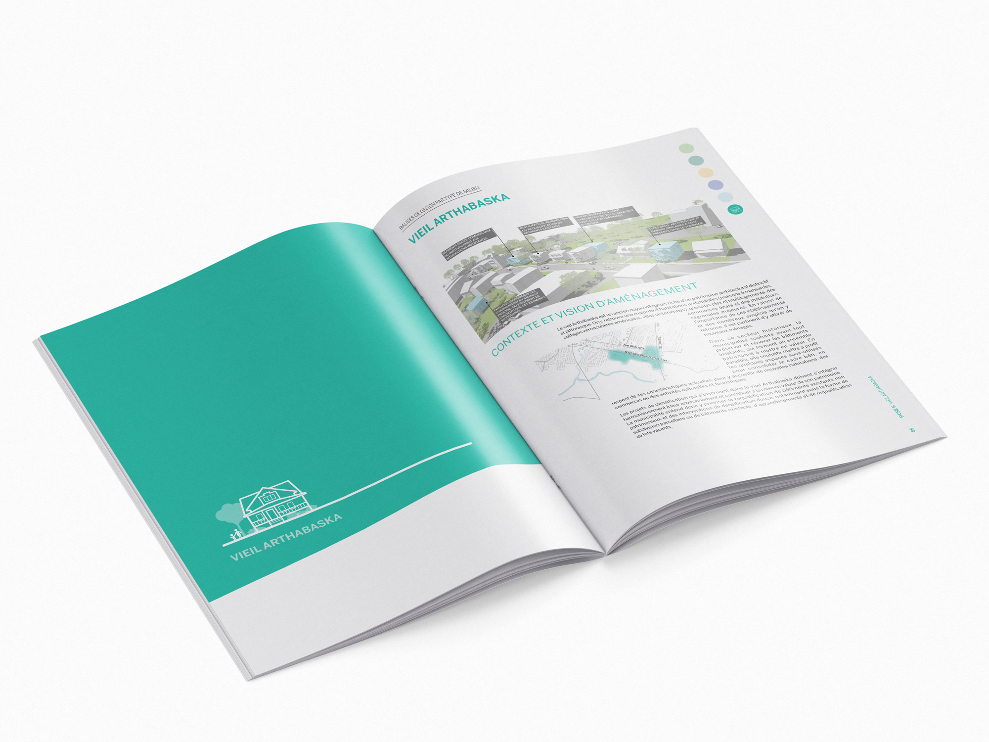 Intérieur brochure Vivre en Ville